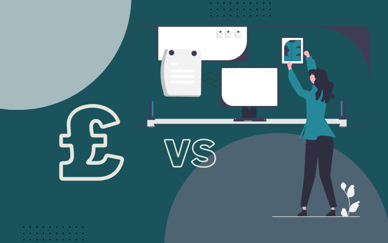 Cost-effective interior design graphic