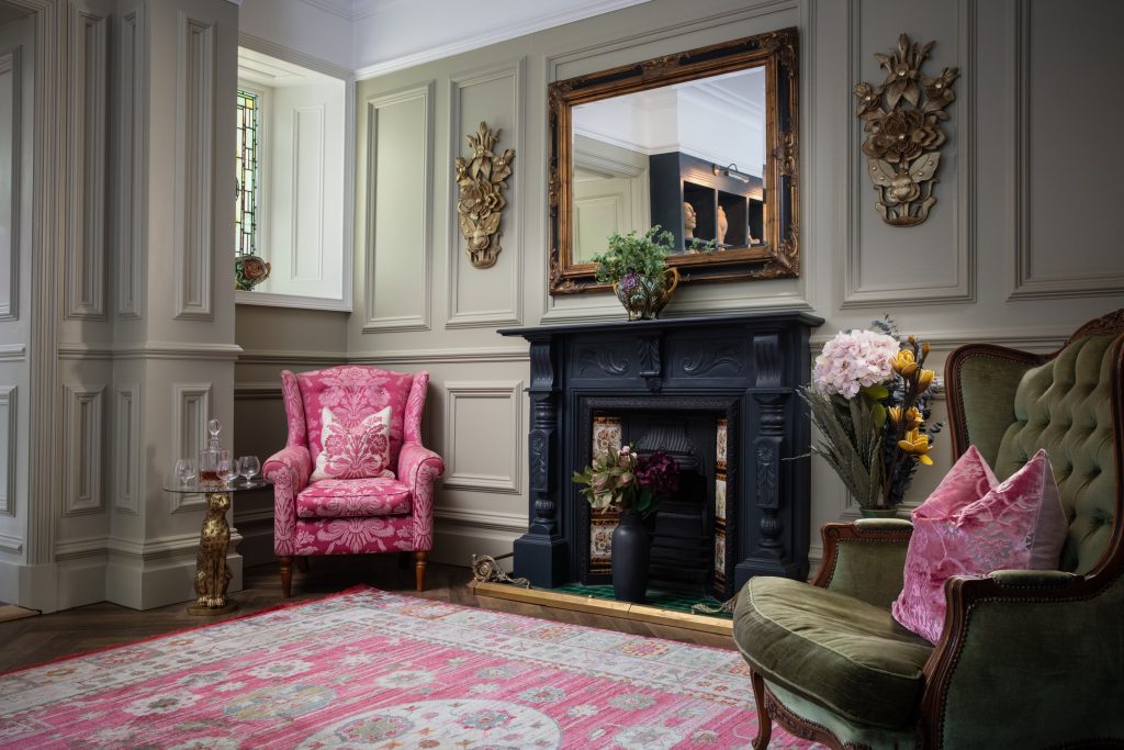 victorian fireplace